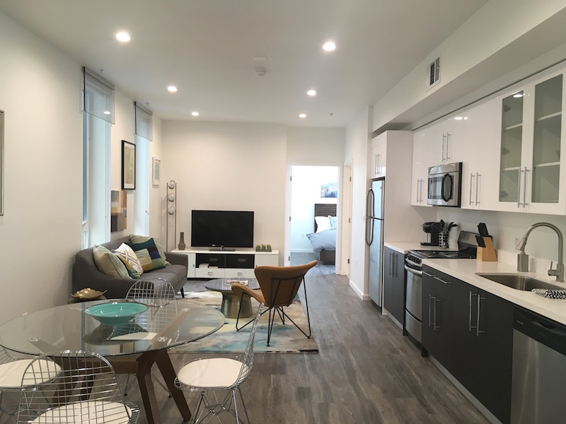 Modern Luxury | Two Bedroom Apartment | Rooftop Lounge with Spa | Blocks to Echo Park Lake | Pet Friendly | Central Air, All Appliances, In-unit W/D and Parking Included!